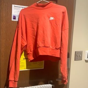 nike cropped turtle neck